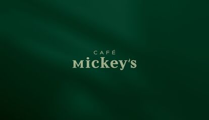 Nouveau logo de la nouvelle image de Café Mickey's